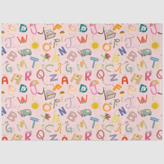 アルファベットパーティー 薄葉紙 (正面)