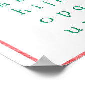 アルファベットポスター ポスター (角)