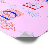 アルファベットポスター ポスター (角)