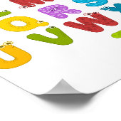 アルファベットポスター ポスター (角)