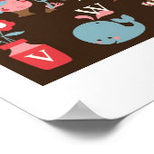 アルファベットポスター ポスター (角)