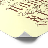 アルファベットポスター ポスター (角)