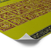 アルファベットポスター ポスター (角)