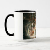 アルファベットマグカップ： 'A' マグカップ (左)