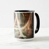 アルファベットマグカップ： 'A' マグカップ (正面右)