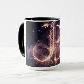 アルファベットマグカップ: 'B' マグカップ (正面左)