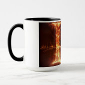 アルファベットマグカップ： 'D' マグカップ (左)