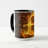 アルファベットマグカップ: 'E' マグカップ (正面左)