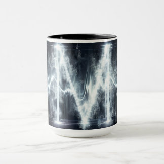 アルファベットマグカップ： 'M' マグカップ