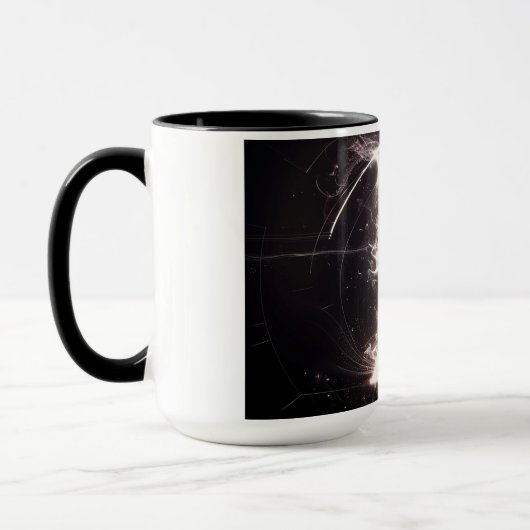 アルファベットマグカップ： 'P' マグカップ (左)