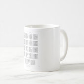 アルファベットマグ コーヒーマグカップ (正面右)