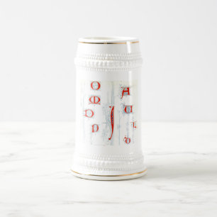 アルファベットマグ ビールジョッキ