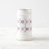 アルファベットマグ ビールジョッキ (中央)