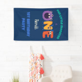 アルファベットモンスターズ1st誕生日リトルモンスター 横断幕 (インサイチュ)