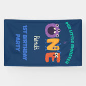 アルファベットモンスターズ1st誕生日リトルモンスター 横断幕 (横)