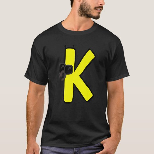 アルファベットロアk tシャツ (正面)