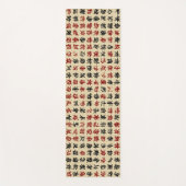 アルファベット中国の ヨガマット (正面)