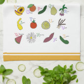 アルファベット園 キッチンタオル (折り畳み)