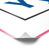 アルファベット子供へ数 フォトプリント            (角)