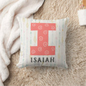 アルファベット子供部屋 クッション (ブランケット)