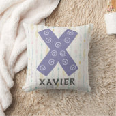 アルファベット子供部屋 クッション (ブランケット)