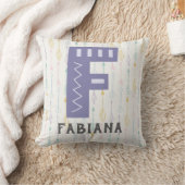 アルファベット子供部屋 クッション (ブランケット)