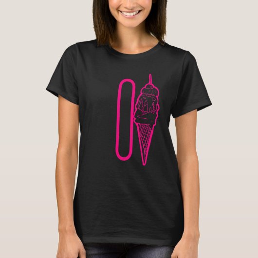 アルファベット学の先生 Tシャツ (正面)