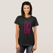 アルファベット学の先生 Tシャツ (正面フル)