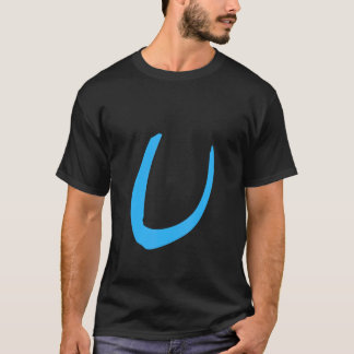 アルファベット手書き文字U Tシャツ