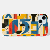 アルファベット文字の要素を使用するイラストレーション Case-Mate iPhoneケース (裏面 (横))