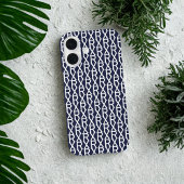 アルファベット文字パターカスタムンイニシャルモノグラムの Case-Mate iPhoneケース