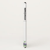 アルファベット文字ラベンダーユーカリプタストンボ Case-Mate iPhoneケース (裏面/左)