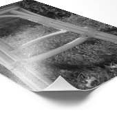 アルファベット文字写真A7白黒4x6 フォトプリント (角)