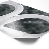 アルファベット文字写真B4白黒4x6 フォトプリント (角)