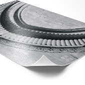 アルファベット文字写真C4白黒4x6 フォトプリント (角)