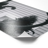 アルファベット文字写真C5白黒4x6 フォトプリント (角)