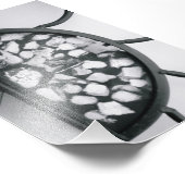 アルファベット文字写真D5白黒4x6 フォトプリント (角)