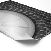 アルファベット文字写真D8白黒4x6 フォトプリント (角)