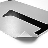 アルファベット文字写真I5白黒4x6 フォトプリント (角)