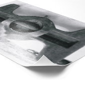 アルファベット文字写真I6白黒4x6 フォトプリント (角)