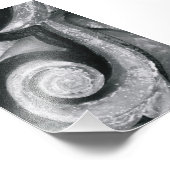 アルファベット文字写真J2白黒4x6 フォトプリント (角)