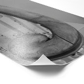 アルファベット文字写真J5白黒4x6 フォトプリント (角)