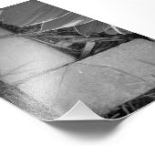 アルファベット文字写真L5白黒4x6 フォトプリント (角)