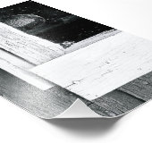 アルファベット文字写真L5白黒4x6 フォトプリント (角)