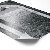 アルファベット文字写真N2白黒4x6 フォトプリント (角)