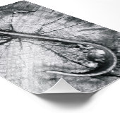 アルファベット文字写真S2白黒4x6 フォトプリント (角)