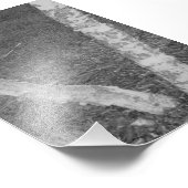 アルファベット文字写真V3白黒4x6 フォトプリント (角)