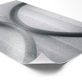 アルファベット文字写真X4白黒4x6 フォトプリント (角)