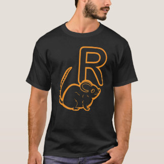 アルファベット文字学習教師1 Tシャツ