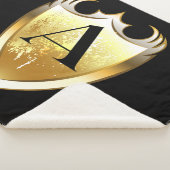 アルファベット文字 シェルパブランケット (3/4)